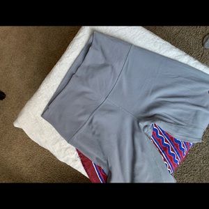 grey lulu 28 inch leggings size 6 align